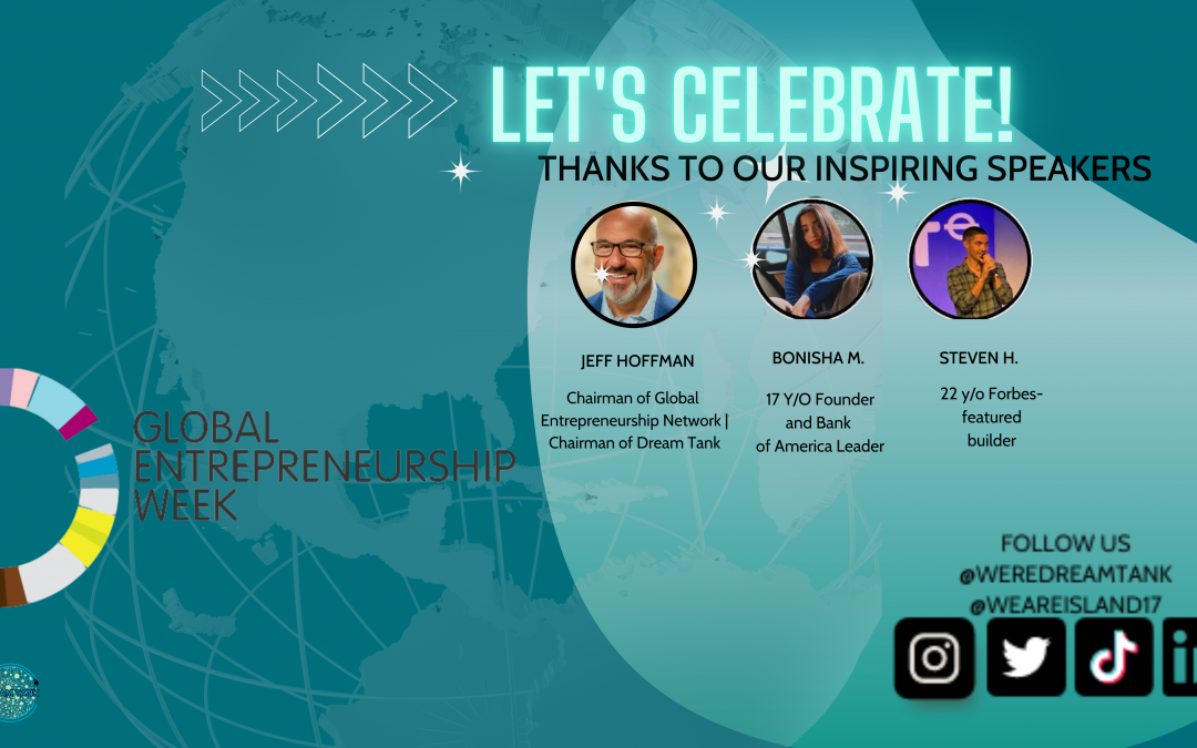 Global Entrepreneurship Week Session on Nov 15- “World Changing Youth”